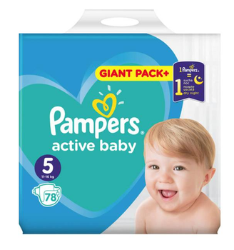 PAMPERS 5 AB 11-16KG GPP(78)