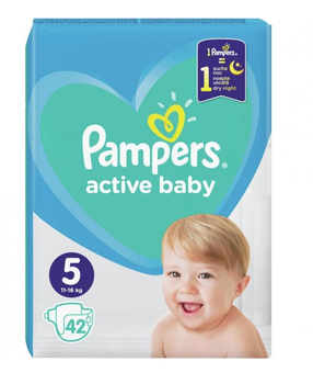 PAMPERS 5 AB 11-16KG VP(42)