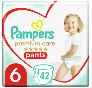 PAMPERS 6 PC PANTS 15+ KG JPP(42)