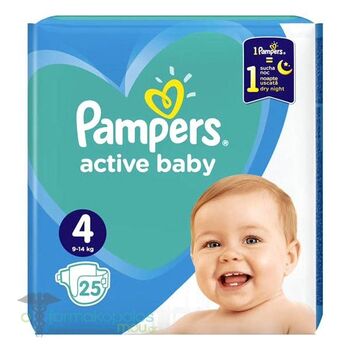 Pampers Act Baby CP NO.4 25pcs