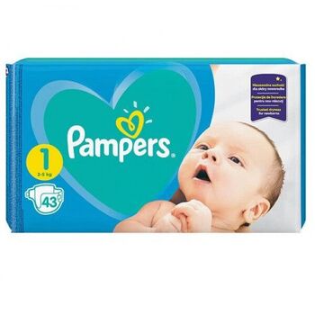Pampers Diapers Value New Born 43pcs