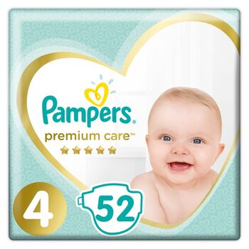 Pampers Premium Care 4 Maxi 52 pcs