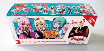 Regal Academy Chocolate Eggs 3 x 20 g