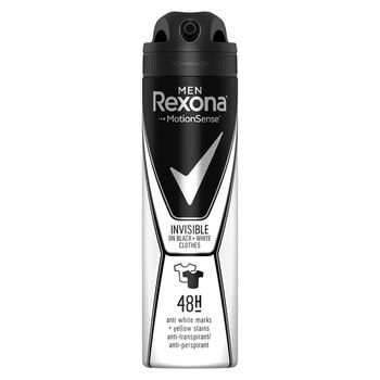 Rexona Deo Spray Men Invisible B&W 150ml