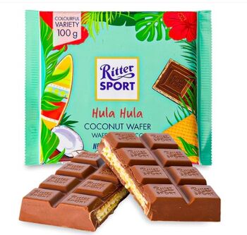 Ritter Sport Hula Hula Kokoswaffel 100 g