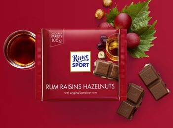 Ritter Sport Rum and Raisin 100 g