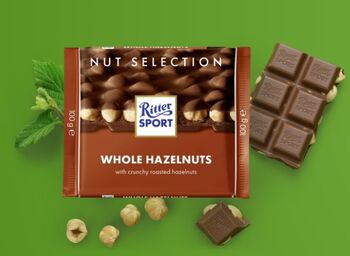 Ritter Sport Whole Hazelnuts 100 g