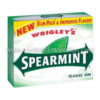 Spearmint 15 sticks
