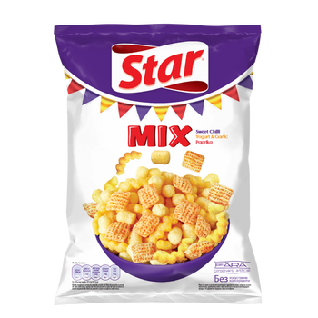Star Snacks Mix Sweet chilli, yogurt and garlic, paprika 90 g