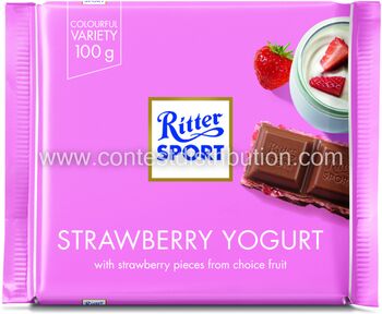 Ritter Sport Strawberry Yogurt 100 g