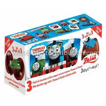 Zaini Thomas And Friends Chocolate Eggs 3 x 20 g