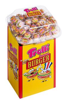 Trolli Burger 50g x 180 display