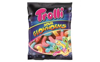 Trolli Sour Glow Worms 100g