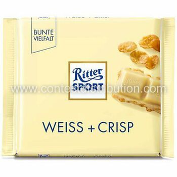 Ritter Sport White + Crisp 100 g
